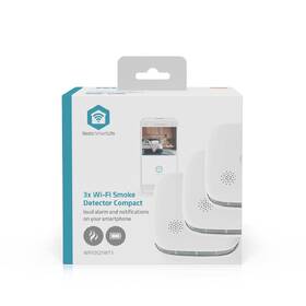 Detektor dymu Nedis SmartLife Wi-Fi, 3ks biely

 obrázok produktu 10 z 10