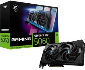 Grafická karta MSI GeForce RTX 5060 8G GAMING OC čierna

 obrázok produktu 7 z 7
