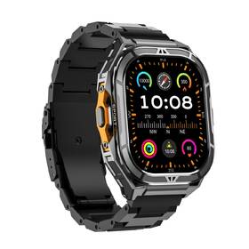 Inteligentné hodinky ARMODD Titan GPS s kovovým remienkom + čierny silikónový remienok čierne

 obrázok produktu 4 z 4
