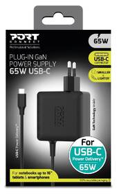 Sieťový adaptér PORT CONNECT USB-C GaN2 RP0739, PLUG-IN PD  65 W čierny

 obrázok produktu 3 z 5