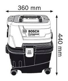 Priemyselný vysávač Bosch Professional GAS 15 PS 

 obrázok produktu 4 z 5