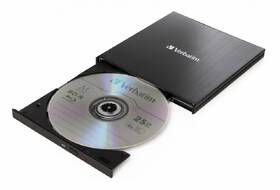 Externá Blu-ray napaľovačka Verbatim Slimline Ultra HD 4K USB-C čierna

 obrázok produktu 1 z 7