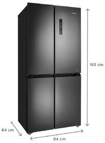 Americká chladnička Concept LA8383ds čierna/nerez

 obrázok produktu 11 z 13