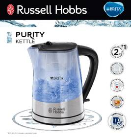 Rýchlovarná kanvica RUSSELL HOBBS 22850-70 Purity 

 obrázok produktu 1 z 13