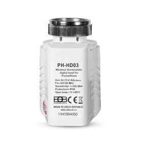 Bezdrôtová termohlavica Elektrobock digitálna hlavica bez LCD 

 obrázok produktu 2 z 4