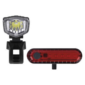 Lampáš EMOS LED predné + zadné, nabíjacie, na bicykel, 90 lm 

 obrázok produktu 1 z 13