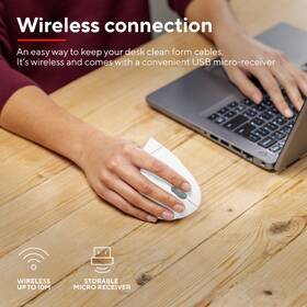 Myš Trust Verto Ergonomic Wireless biela

 obrázok produktu 8 z 11