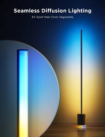 Stojacia lampa Govee Floor Lamp Pre RGBICWW LED + ovládač CZ čierna

 obrázok produktu 6 z 9