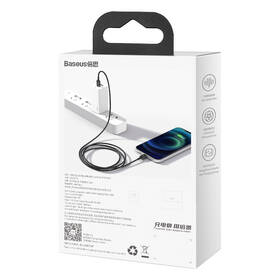 Kábel Baseus Superior Series USB-C/Lightning 20W 1m čierny

 obrázok produktu 10 z 10