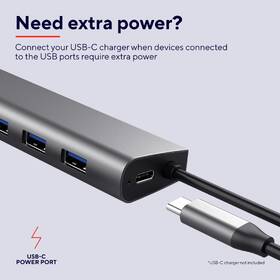 USB Hub Trust Halyx 7 Port USB 3.2 Gen1 

 obrázok produktu 8 z 11