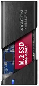 Externý rámček Axagon RAW box USB-C 3.2 Gen 2, M.2 NVMe & SATA SSD čierny

 obrázok produktu 1 z 4