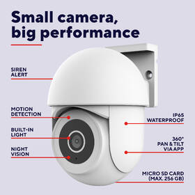 IP kamera Trust IPCAM-3900 biela

 obrázok produktu 4 z 9