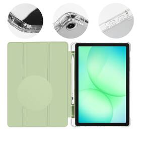 Puzdro na tablet flipové Obal:Me MistyTab na Samsung Galaxy Tab A11+ zelené

 obrázok produktu 1 z 4