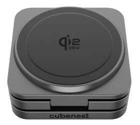 Bezdrôtová nabíjačka Cubenest SQ312S Pro 3v1, Qi2.2 pre Samsung sivá

 obrázok produktu 10 z 19