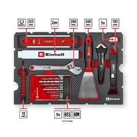 Sada náradia Einhell E-Case (78 ks) 49370517 

 obrázok produktu 5 z 7