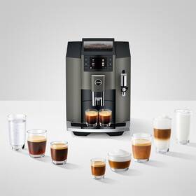 Automatický kávovar Jura E8 Dark Inox (modelový rok 2025) sivý

 obrázok produktu 12 z 14