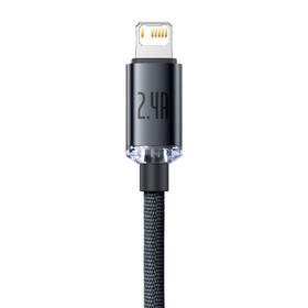 Kábel Baseus USB/L 2,4A 1,2M BK 

 obrázok produktu 2 z 7