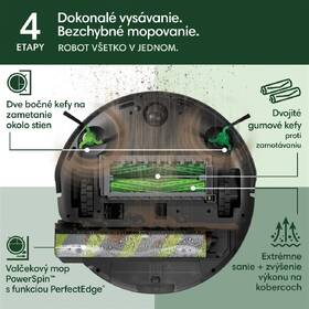 Robotický vysávač iRobot Max 705 Combo + AutoWash dock (Black) čierny

 obrázok produktu 14 z 19