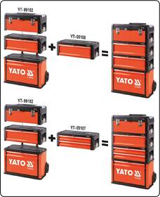 dielenský vozík YATO YT-09102 

 obrázok produktu 1 z 2
