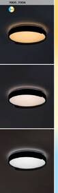 LED stropné svietidlo Rabalux LALEH 71305, 24W, stmievanie, ovládanie čierne

 obrázok produktu 6 z 8