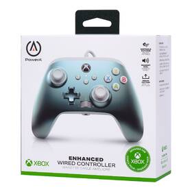 Gamepad PowerA Enhanced Wired pre Xbox Series X|S - Metallic Ice 

 obrázok produktu 9 z 9