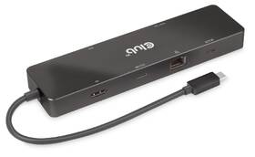 USB Hub Club3D USB-C 3.2 Gen1 6in1 1x USB-C Video, 1x HDMI, 2x USB-A, USB-C PD 100W, RJ45 čierny

 obrázok produktu 1 z 6