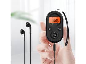 Rádioprijímač Sandberg Pocket Radio FM+AM Recharge čierny

 obrázok produktu 4 z 5