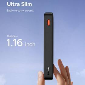 Powerbank Baseus Airpow 20000mAh, 20W čierna

 obrázok produktu 3 z 4