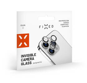 Ochranné sklo šošovky fotoaparátu FIXED Camera Glass na Apple iPhone 15 Pro/15 Pro Max strieborné

 obrázok produktu 3 z 3