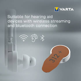 Batéria do načúvacích prístrojov Varta Hearing Aid Battery 312, blistr 6ks 

 obrázok produktu 3 z 5