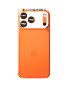 Ochranné sklo šošovky fotoaparátu Spigen tR EZ Fit Optik Pro XL na Apple iPhone 17 Pro oranžové

 obrázok produktu 2 z 15