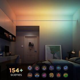 LED pásik Govee Skyline RGBICWW, Matter, 4m biely

 obrázok produktu 4 z 5