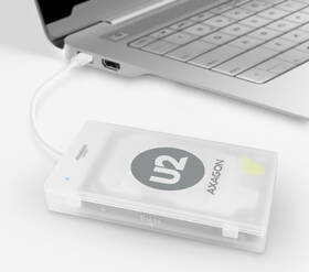 Box na HDD Axagon USB 2.0 SLIMport adaptér pro 2.5" HDD sivý/biely

 obrázok produktu 9 z 10