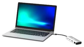 Dokovacia stanica PORT CONNECT 9v1 USB-C, 1x 4K, 85W PD strieborná

 obrázok produktu 7 z 8