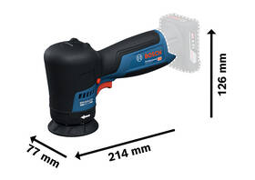 Leštička Bosch Professional GPO 12V-77 (bez baterie) 

 obrázok produktu 1 z 6