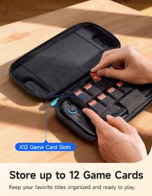 Puzdro JSAUX FlexForm Series Carrying Case - Nintendo Switch 2 čierne

 obrázok produktu 4 z 7