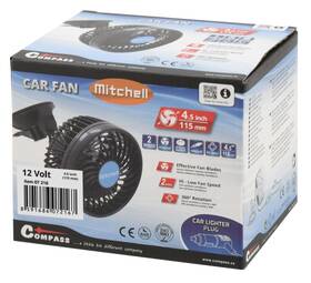 Ventilátor Mitchell 115mm 12V 

 obrázok produktu 5 z 6