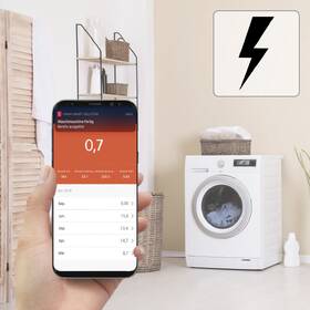 Inteligentná zásuvka Hama SMART WiFi mini, meranie spotreby 

 obrázok produktu 11 z 14