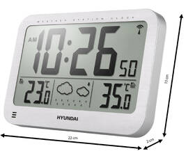 Meteorologická stanica Hyundai WS 2331 strieborná

 obrázok produktu 1 z 7