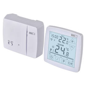 Termostat EMOS GoSmart, izbový, programovateľný, bezdrôtový, WiFi biely

 obrázok produktu 1 z 8