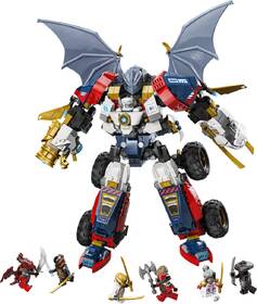 Stavebnica LEGO® NINJAGO® 71834 Zaneov ultrakombo robot 

 obrázok produktu 1 z 8