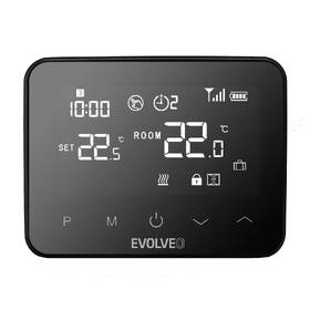 Termostat Evolveo Thermal, bezdrôtový, programovateľný čierny

 obrázok produktu 1 z 11