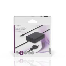 Sieťový adaptér Nedis GaN 45 W, univerzální, USB-C čierny

 obrázok produktu 4 z 4