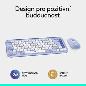 Klávesnica s myšou Logitech POP ICON, US layout fialová

 obrázok produktu 9 z 10