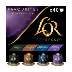 Kapsuly pre espressá L’OR Espresso Favourites mix (40 ks) 

 obrázok produktu 1 z 1