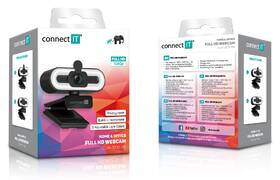 Webkamera Connect IT WebYouSee Pro Full HD čierna

 obrázok produktu 8 z 8