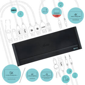 Dokovacia stanica i-tec USB-C / USB-A 3.0 3x 4K + Power Adapter 135W 

 obrázok produktu 3 z 6