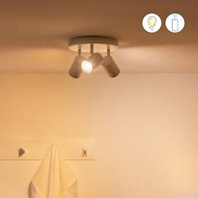 Bodové svietidlo WiZ IMAGEO Spots 3x5W RD, RGB biele

 obrázok produktu 3 z 8