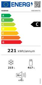 Americká chladnička Hisense RS818N4TFC čierna

 obrázok produktu 1 z 4