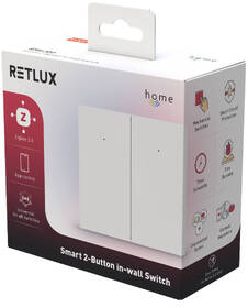 Vypínač RETLUX RSH 302 Smart dvojnásobný biely

 obrázok produktu 7 z 7